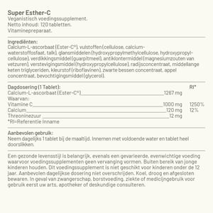 Vitaminstore Super Ester-C® 1000mg afbeelding