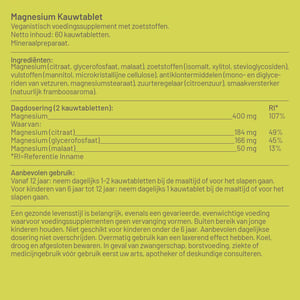 Vitaminstore Magnesium Chewable Tablet Vitaminstore Magnesium Chewable Tablet image