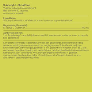 Vitaminstore S-Acetyl-L-Glutathion afbeelding