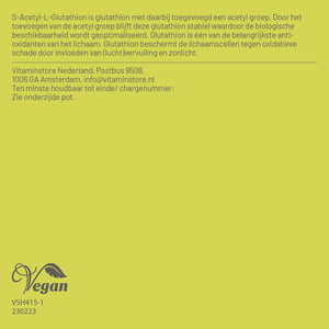 Vitaminstore S-Acetyl-L-Glutathion afbeelding