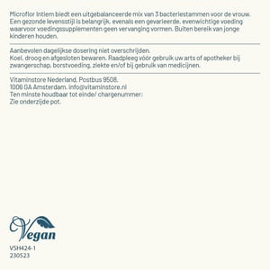 Vitaminstore Microflor Intiem afbeelding