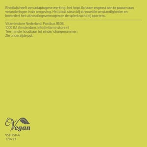 Vitaminstore Rhodiola Extract afbeelding