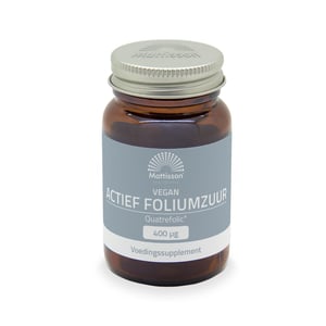 Mattisson Healthstyle - Actief foliumzuur Quatrefolic 400mcg