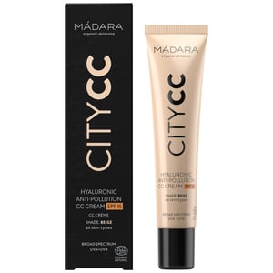 MADARA Hyaluronic Anti-Pollution CC Cream SPF 15 BEIGE (City CC serie) afbeelding