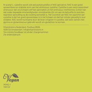 Vitaminstore NAC 600 mg afbeelding
