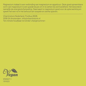 Vitaminstore Magnesium Malaat afbeelding