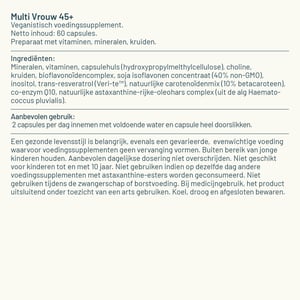 Vitaminstore Multi Vrouw 45+ (Multivitamine) afbeelding