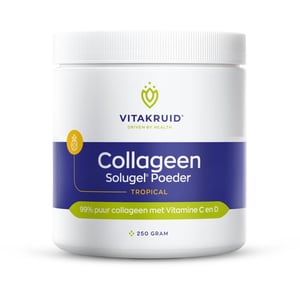 Vitakruid - Collageen Solugel poeder Tropical met C en D