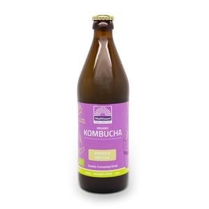 Mattisson Healthstyle - Kombucha ginger & matcha double fermented organic