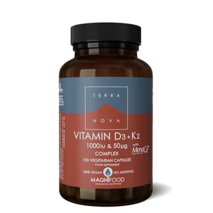 Terranova Vitamin D3 1000IU with K2 50 mcg complex image