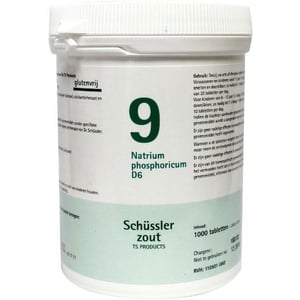 Pfluger Natrium phosphoricum 9 D6 Schussler afbeelding