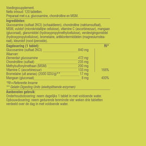 Vitaminstore GlucoChondro MSM (with glucosamine) image