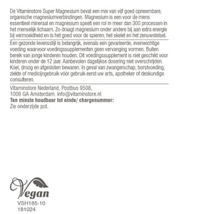 Vitaminstore Super Magnesium afbeelding