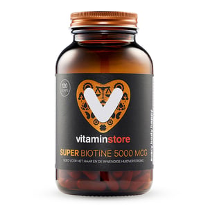 Vitaminstore Super Biotine 5000 mcg (biotin) afbeelding