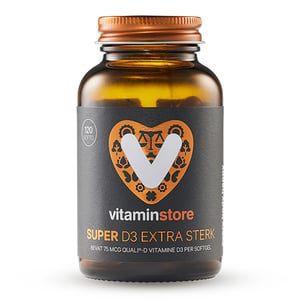 Vitaminstore Super D3 Extra Sterk 75 mcg vitamine D afbeelding
