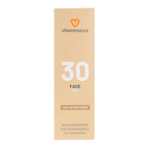 Vitaminstore - SPF30 Face - licht getinte crème