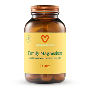 Vitaminstore - Family Magnesium Kauwtablet