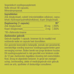Vitaminstore Zink Bisglycinaat afbeelding