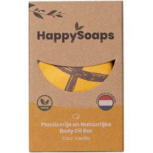 HappySoaps - Body Oil Bar in Cozy Vanilla