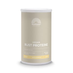 Mattisson Healthstyle - Vegan Rijst Proteïne Vanillesmaak