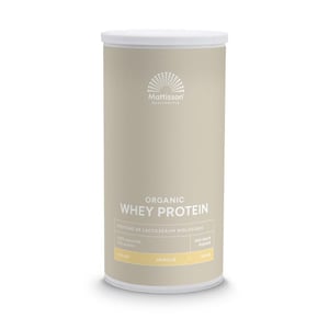 Mattisson Healthstyle - Wei Proteine Vanille (75%% eiwit, biologische wei)