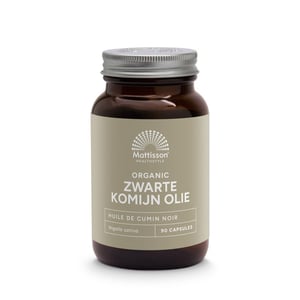 Mattisson Healthstyle - Organic Zwarte Komijn 500 mg