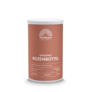 Mattisson Healthstyle - Biologische Rozenbottel Poeder