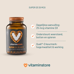 Vitaminstore Super D3 25 mcg Vitamin D image