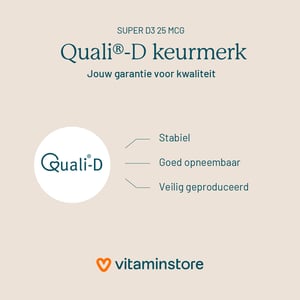 Vitaminstore Super D3 25 mcg Vitamin D image