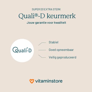 Vitaminstore Super D3 Extra Strong 75 mcg Vitamin D image