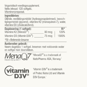 Vitaminstore Super Vegan D3 & K2 Abbildung