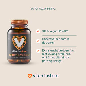 Vitaminstore Super Vegan D3 & K2 Abbildung