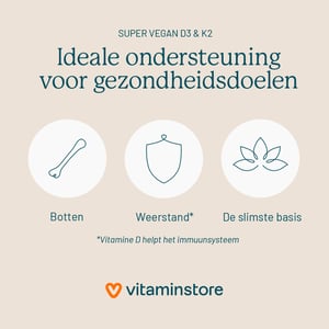 Vitaminstore Super Vegan D3 & K2 Abbildung