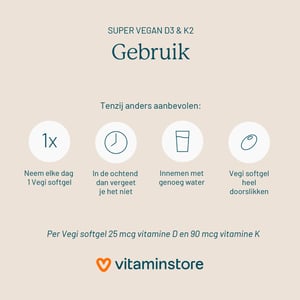 Vitaminstore Super Vegan D3 & K2 Abbildung