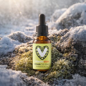 Vitaminstore Vegan D3 flüssig 25 mcg Abbildung