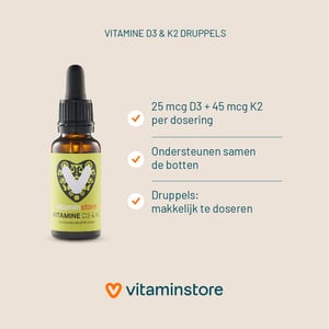 Vitaminstore Vitamin D3 & K2 Drops image