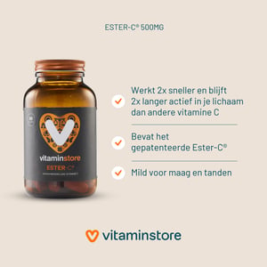 Vitaminstore Ester-C® 500mg (acid-free buffered vitamin C) image
