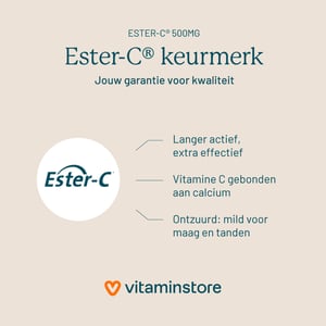 Vitaminstore Ester-C® 500mg (acid-free buffered vitamin C) image