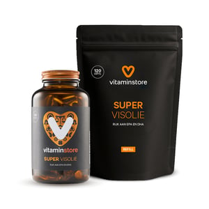 Vitaminstore - Super Fischöl Dose + Refill 120 St.