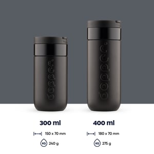 Dopper Mug de voyage Dopper Noir flamboyant image