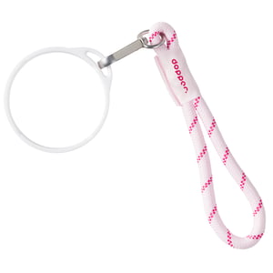 Dopper - Cordon de poignet - anneau pour mug blanc - rose cerise