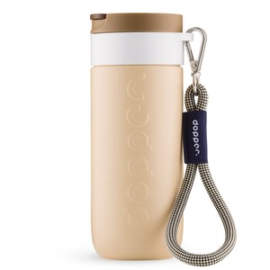 Dopper Cordon de poignet - anneau de tasse blanc - noir sable image