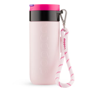 Dopper Cordon de poignet - anneau de mug noir - rose cerise image