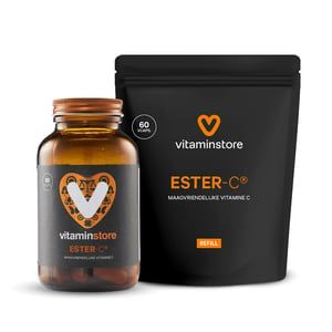 Vitaminstore - Ester-C 500 jar + refill (60 pcs)