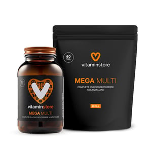 Vitaminstore - Mega Multi jar + refill 60 pcs