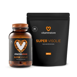 Vitaminstore - Super Fischöl Dose + Refill 60 Stk.