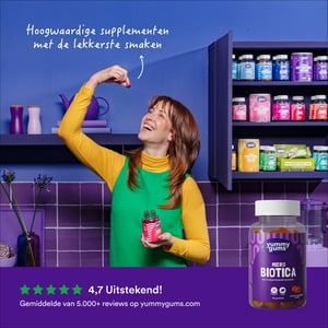 Yummygums Micro Biotica gummies image