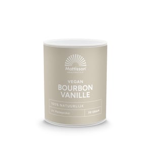 Mattisson Healthstyle - Bourbon vanilla poeder