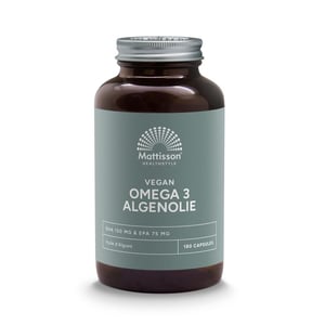 Mattisson Healthstyle - Vegan Omega 3 Algenolie DHA 150 mg EPA 75 mg