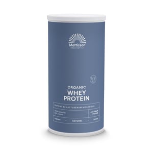 Mattisson Healthstyle - Organic Whey Protein Natural (80% protein)